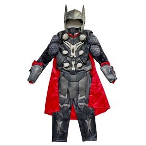 RARE Official Disney Store Avengers Thor Children’s Costume + Thor Helmet Mask